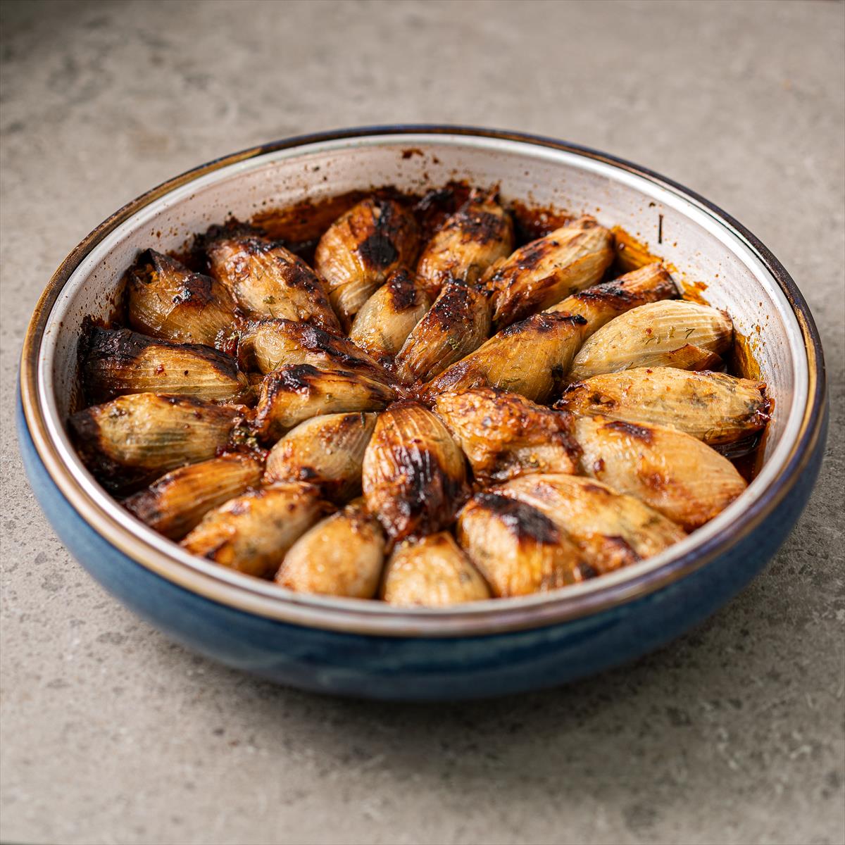 בצל ממולא טבעוני