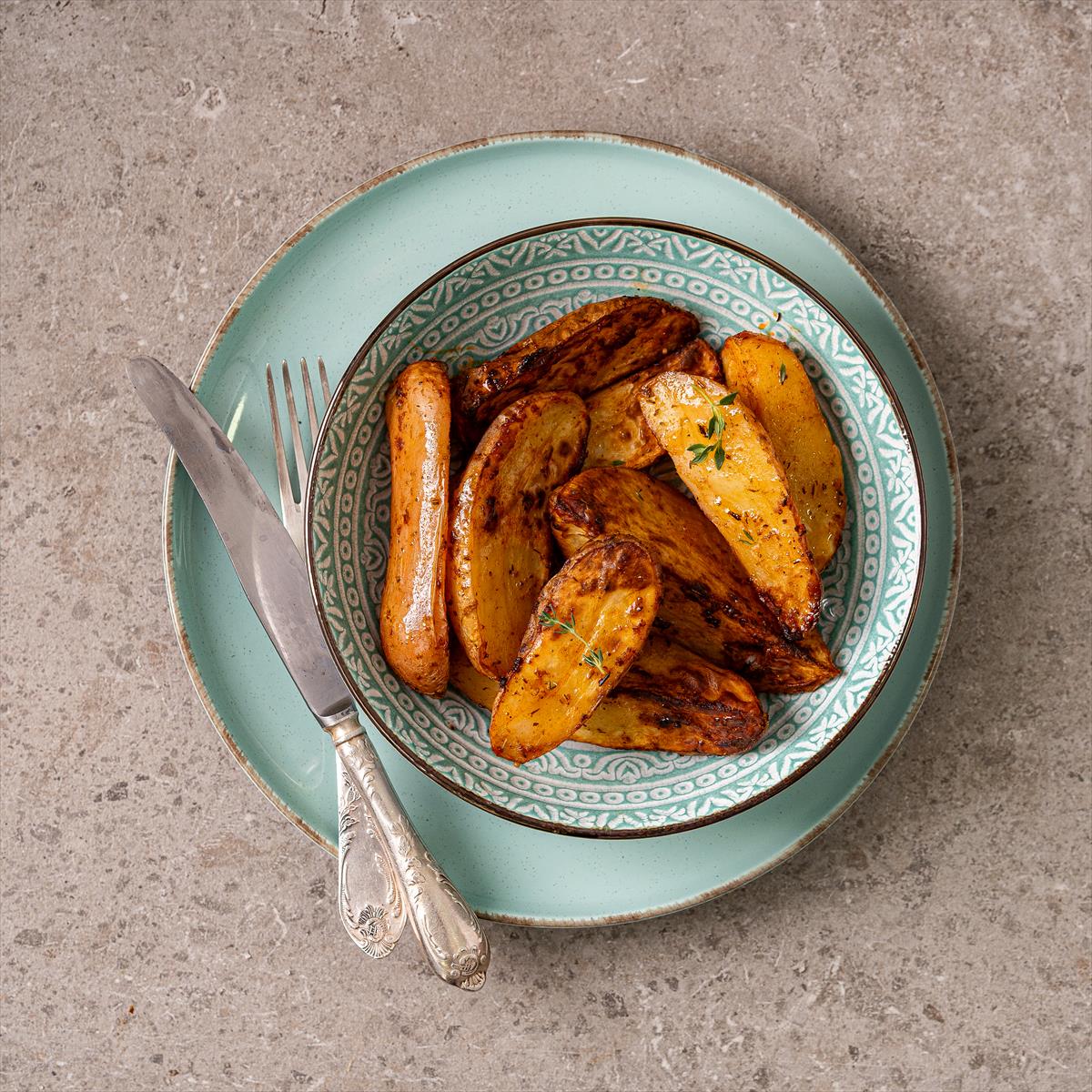 תפוחי אדמה אפויים 