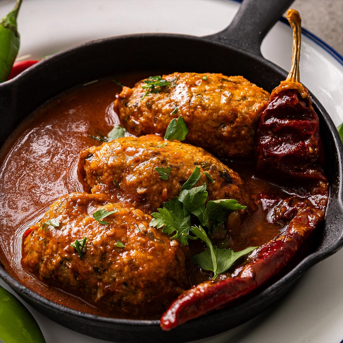 קציצות דגים בחריימה