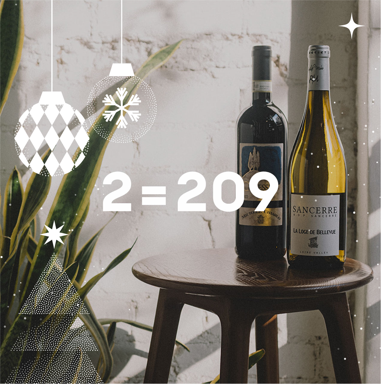 דיל קנה 2 יינות ב209 