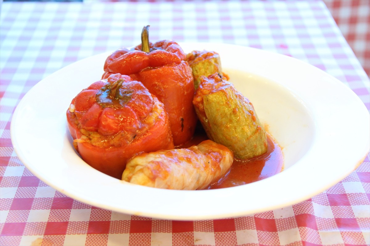 ממולאים צמחוני- פלפל