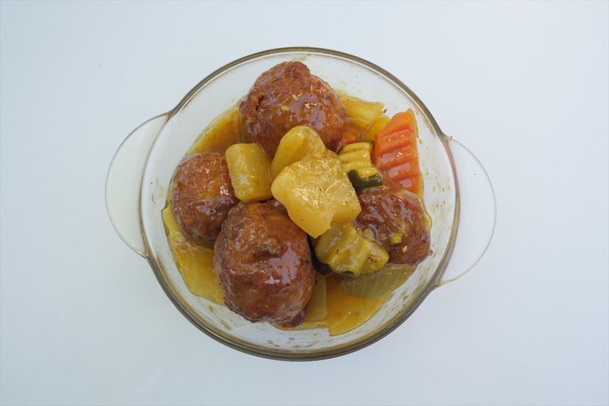 כדורי עוף באננס