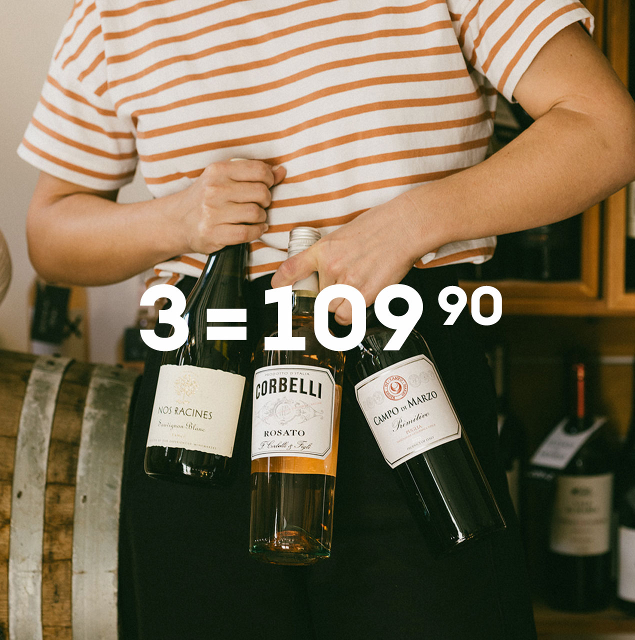 דיל קנה 3 יינות ב109.90