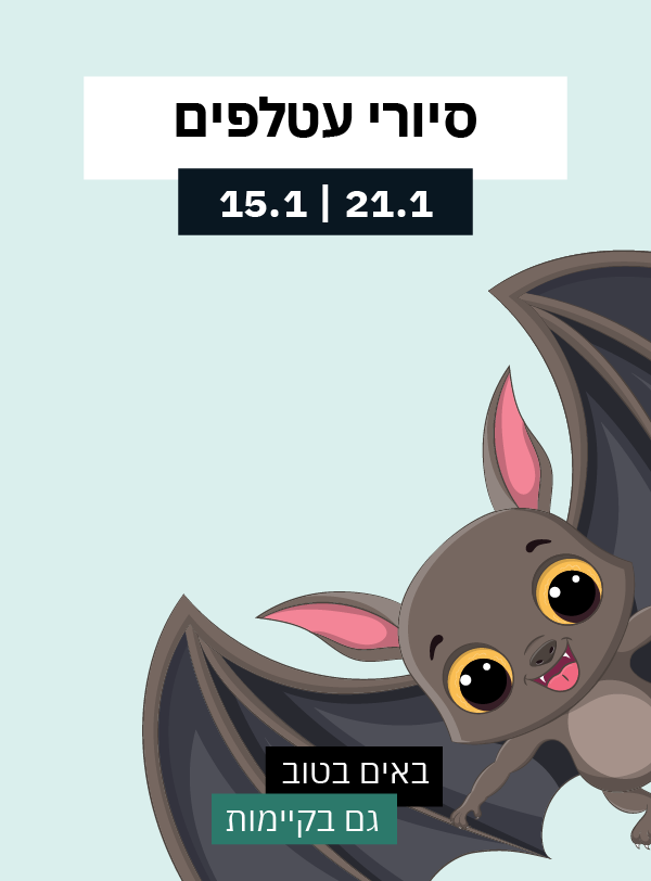 עטלף במרתף - סיור העטלפים במרתפי הסנטר