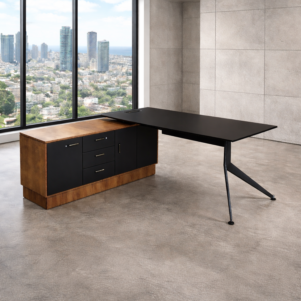 שולחן מנהלים דגם Cutout