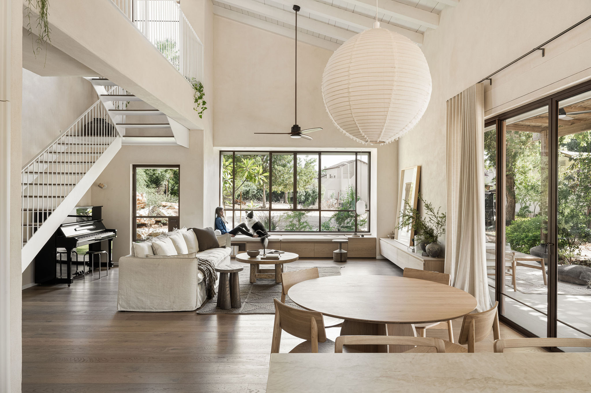 בית אקלקטי בנימה מדברית