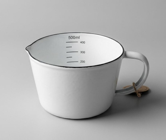 כד מדידה מאמייל - 500 מ"ל