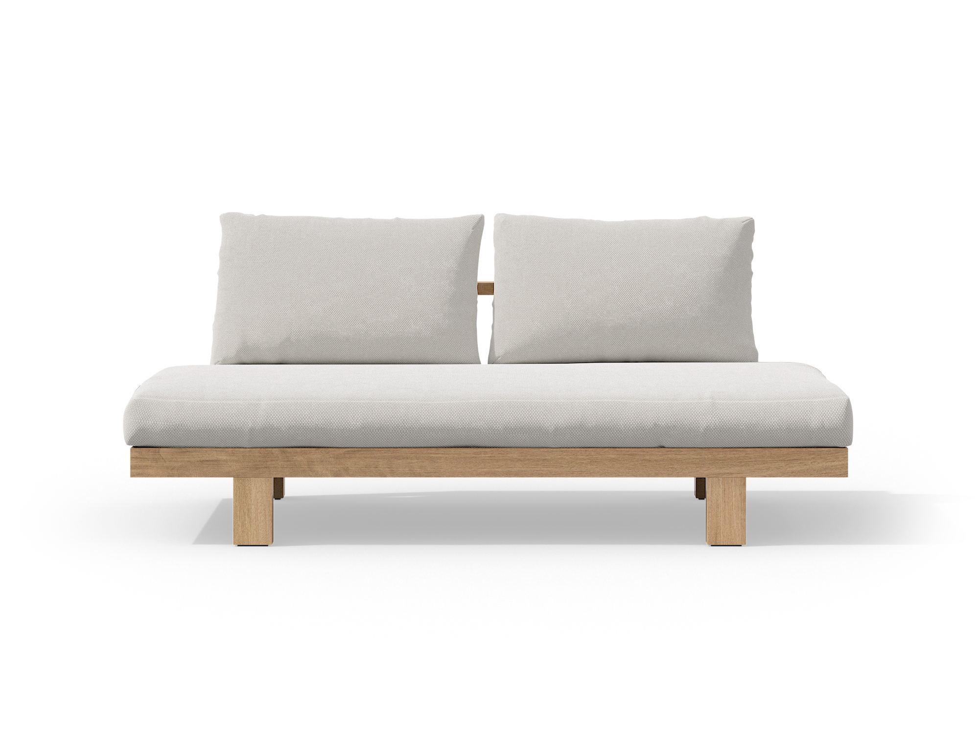 PURE SOFA TEAK 2-Seater sofa (Extention)