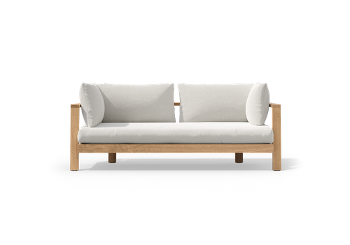 PURE SOFA TEAK 2-Seater sofa