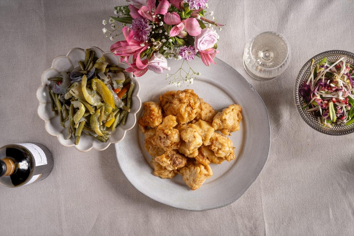 נתחוני חזה עוף בטמפורה