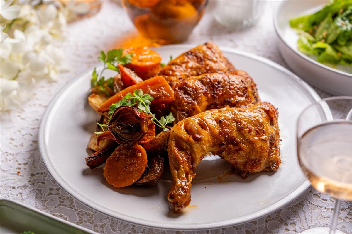 כרעים עוף בגריל