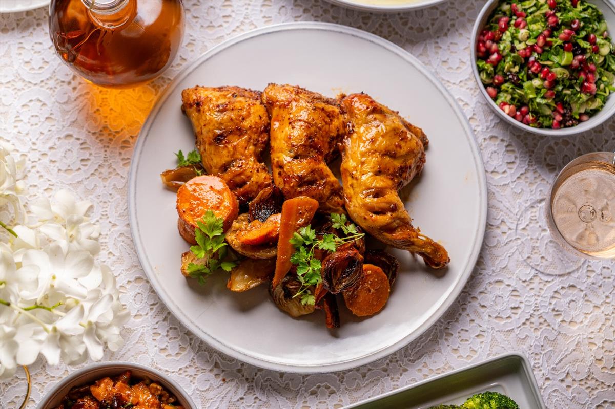 כרעים עוף בגריל