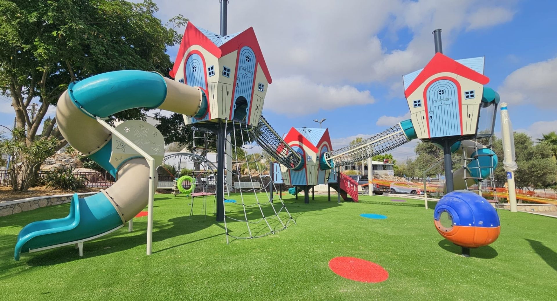 Pink Treehouse Playground