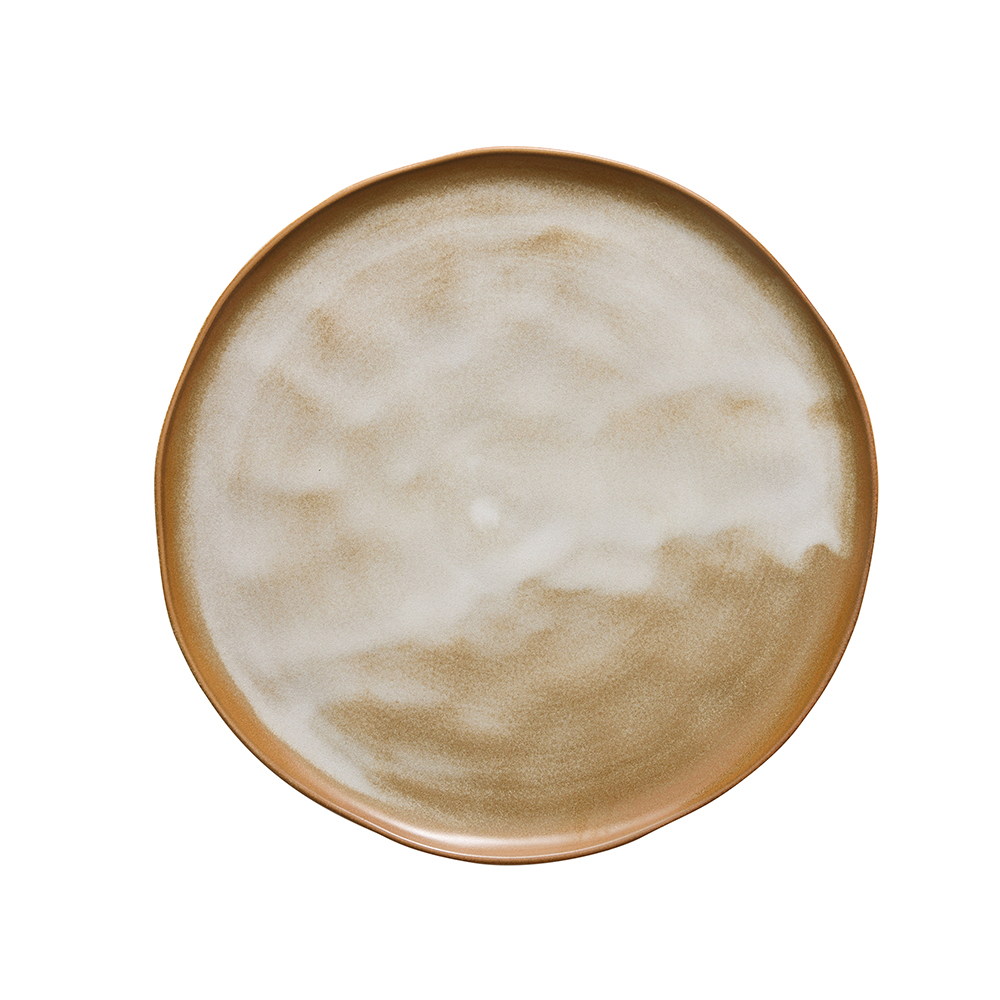 סדרת צלחות קרמיקה WoodFire