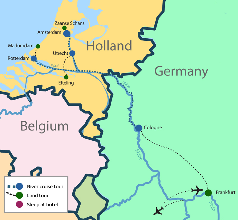 הרפתקה חורפית מהאגדות - שיט משפחתי על הריין