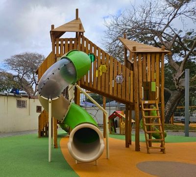 Robinia Wood Playground Project
