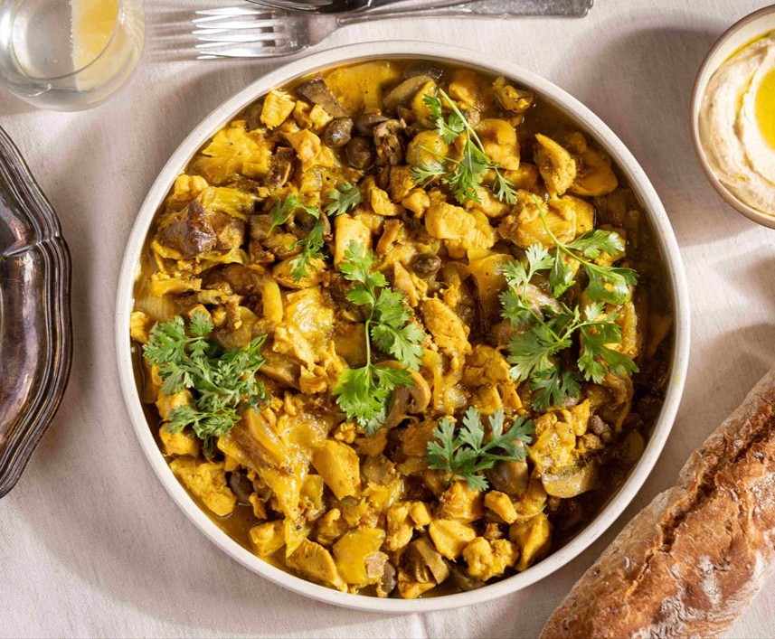 עסקית מעורב ירושלמי + לחם הבית + סלט