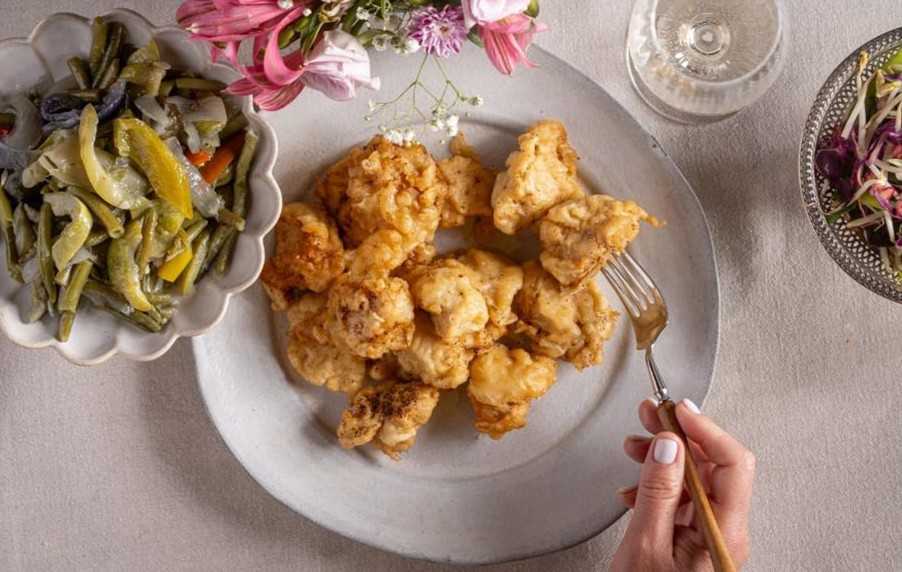 Tempura chicken fingers