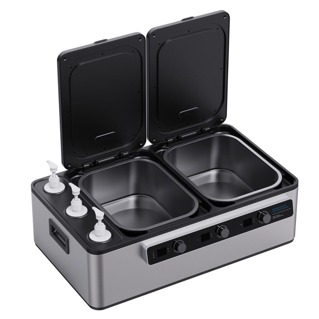 מכשיר לחימום אבנים כפול +מחמם שמן NG