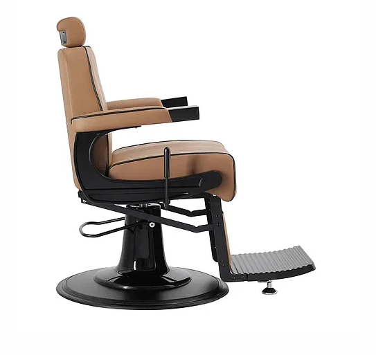 כסא ברבר 5228 חום +שלדה שחור מט מבית NG