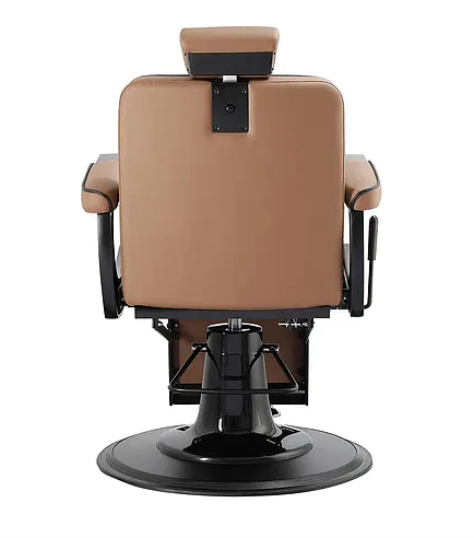 כסא ברבר 5228 חום +שלדה שחור מט מבית NG