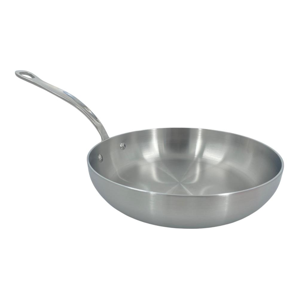 מחבת שף מנירוסטה 3 שכבות 24 ס"מ