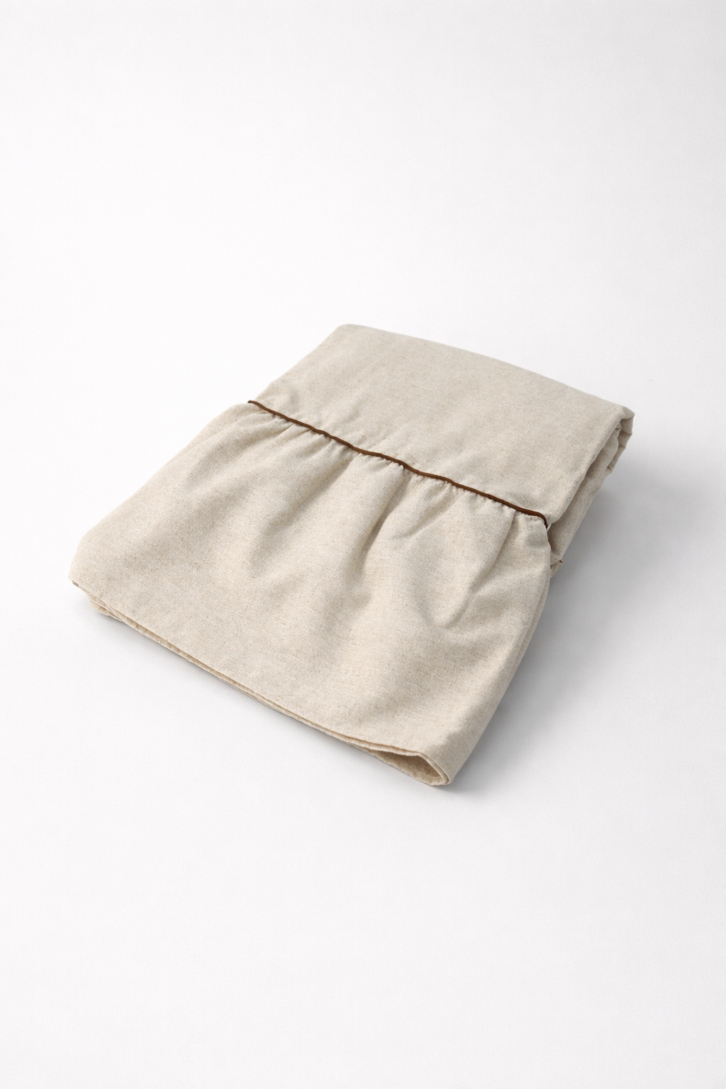 מפת פשתן גימור גלי