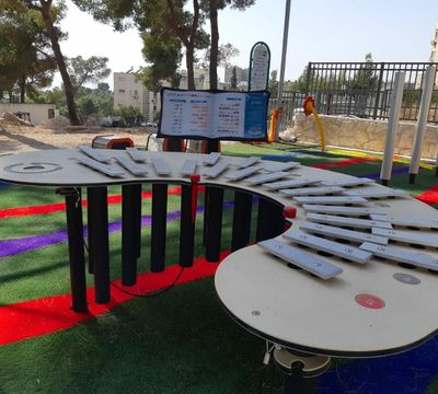 Musical Playground Design for Public Spaces - An Accessible, All-Ages Community Sound Garden
