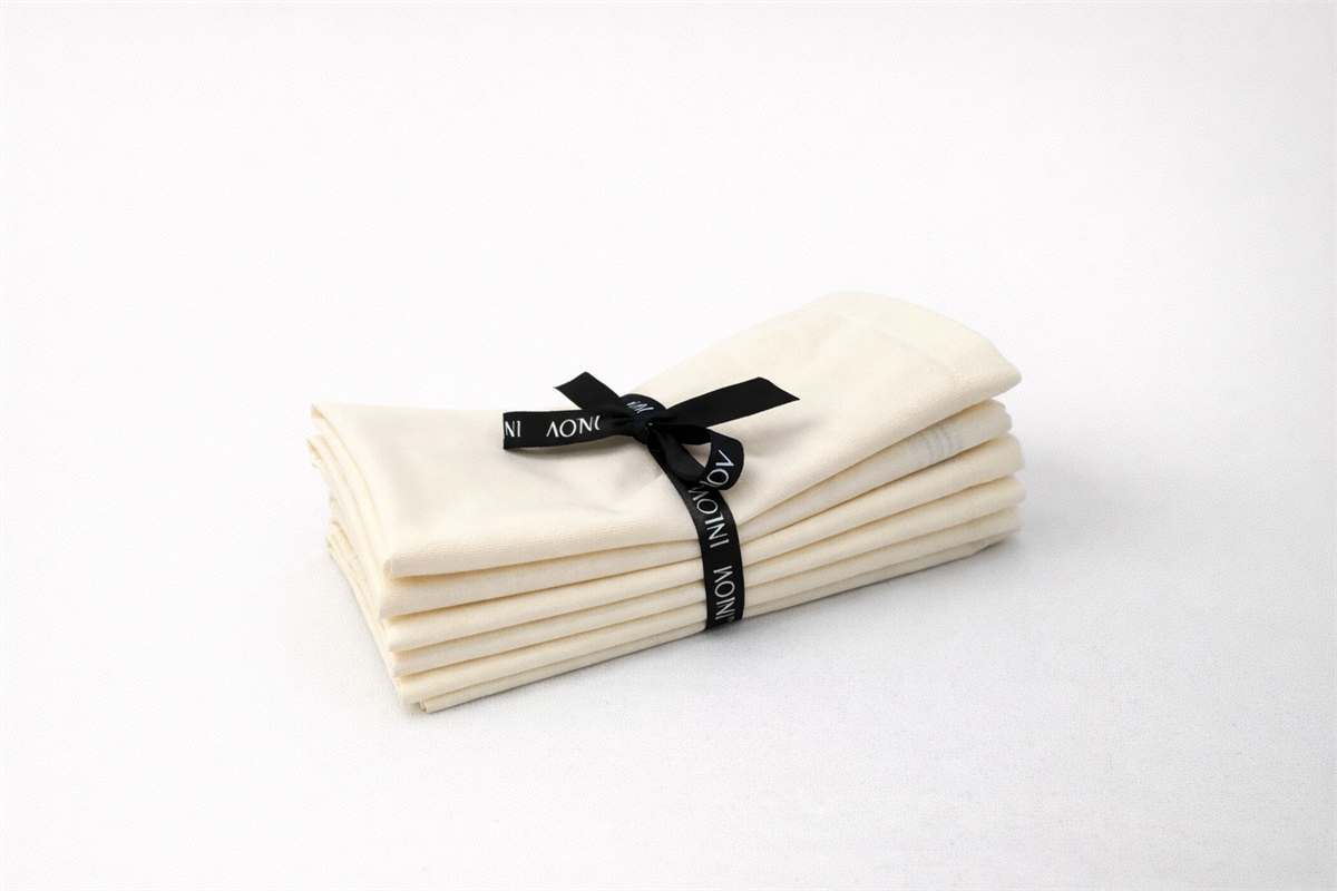 מפית פשתן מעורב כותנה בז׳