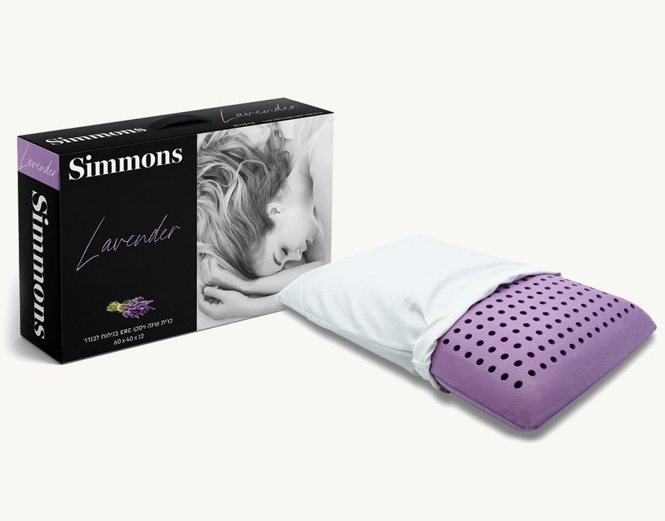 כרית סימונס דגם Lavender