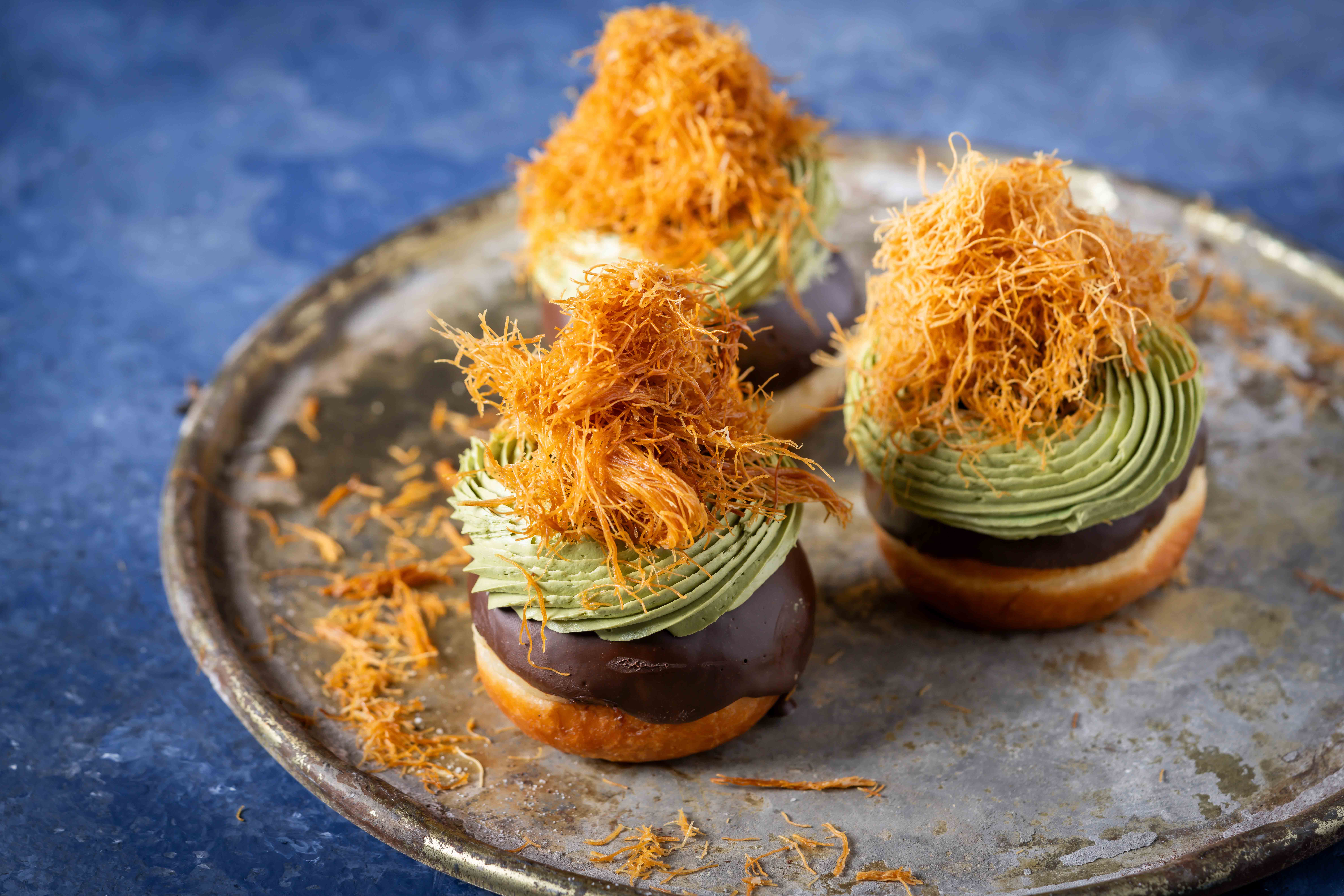 Dubai chocolate doughnut