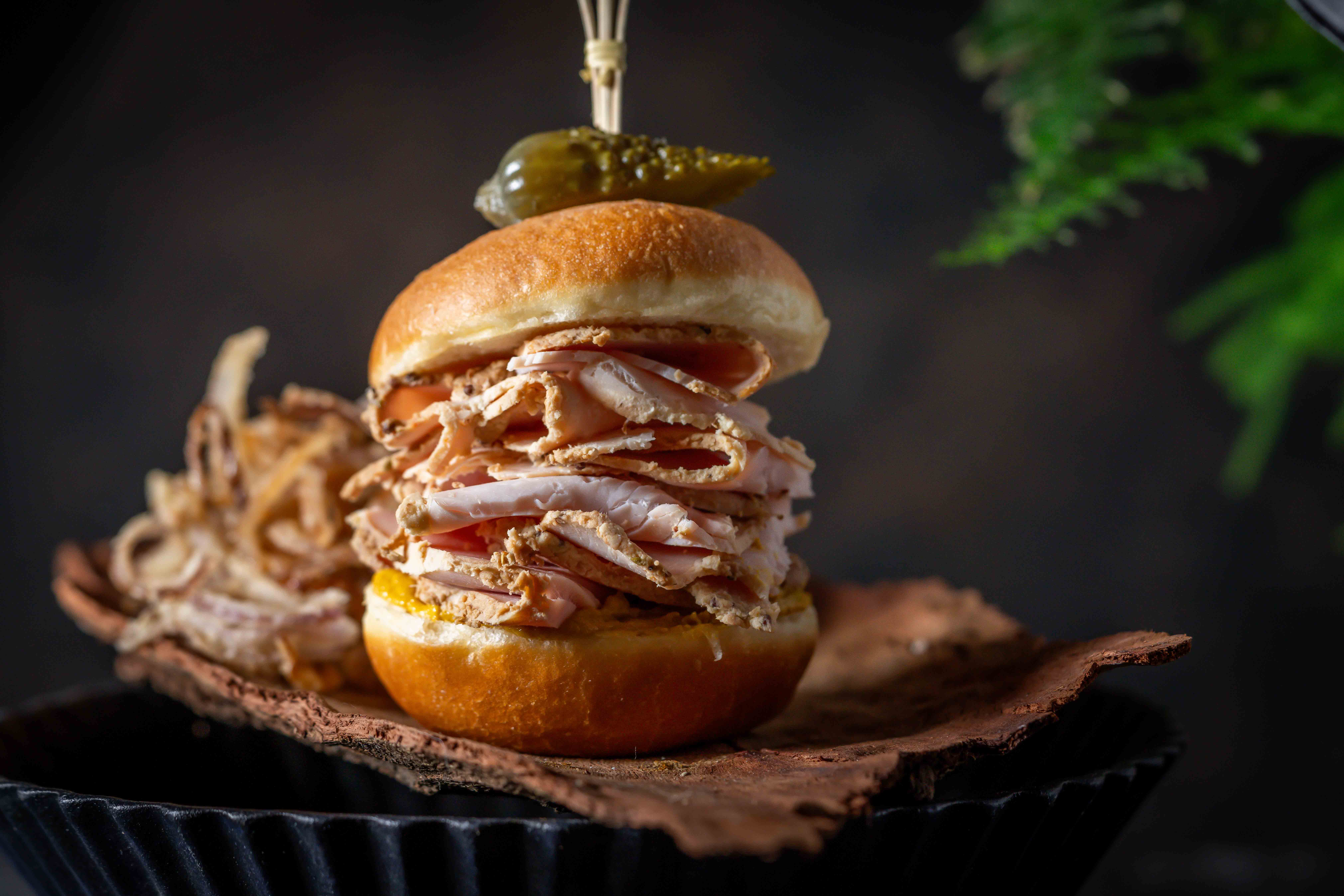 Turkey breast doughnut