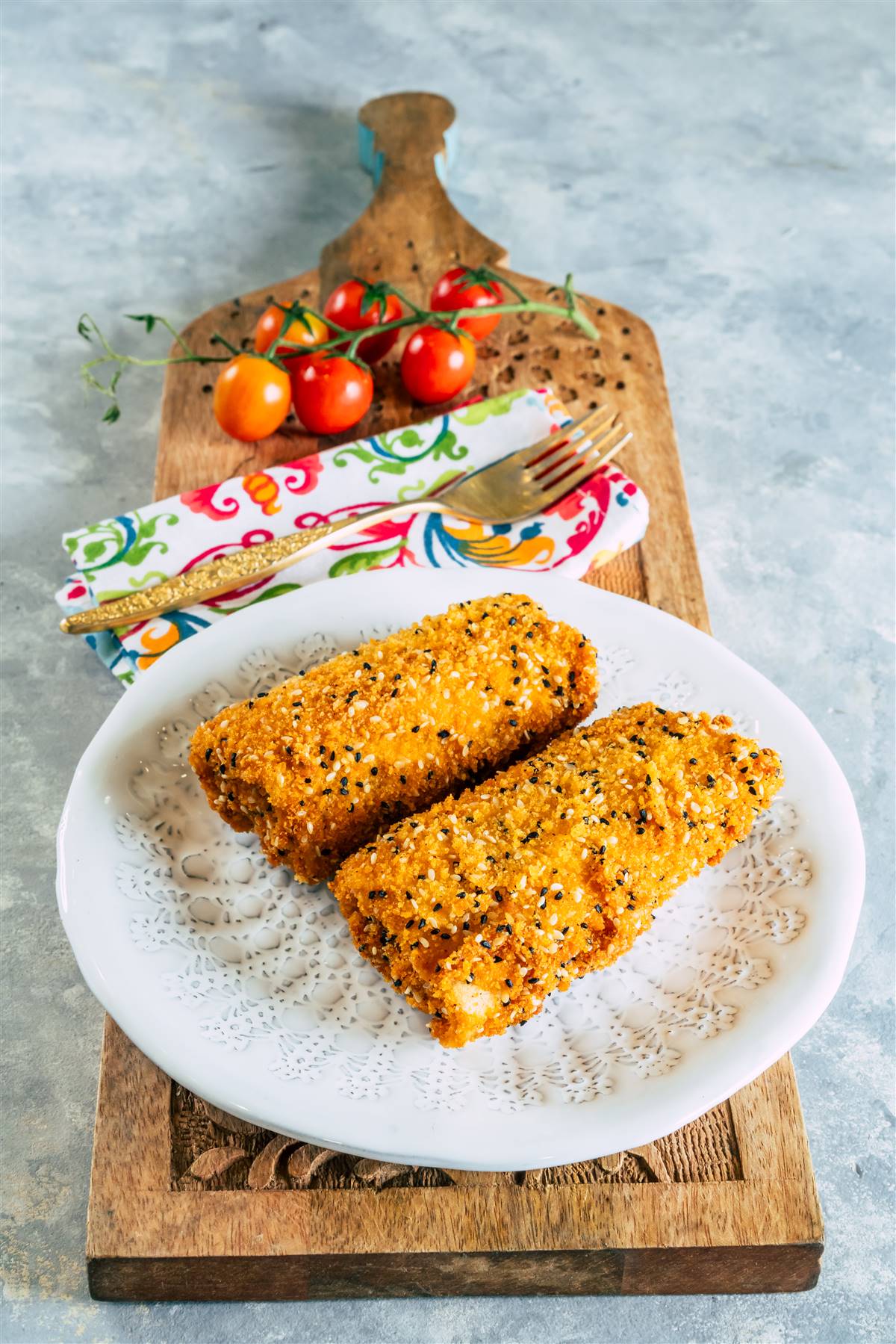 רול עגל קובני בציפוי קריספי