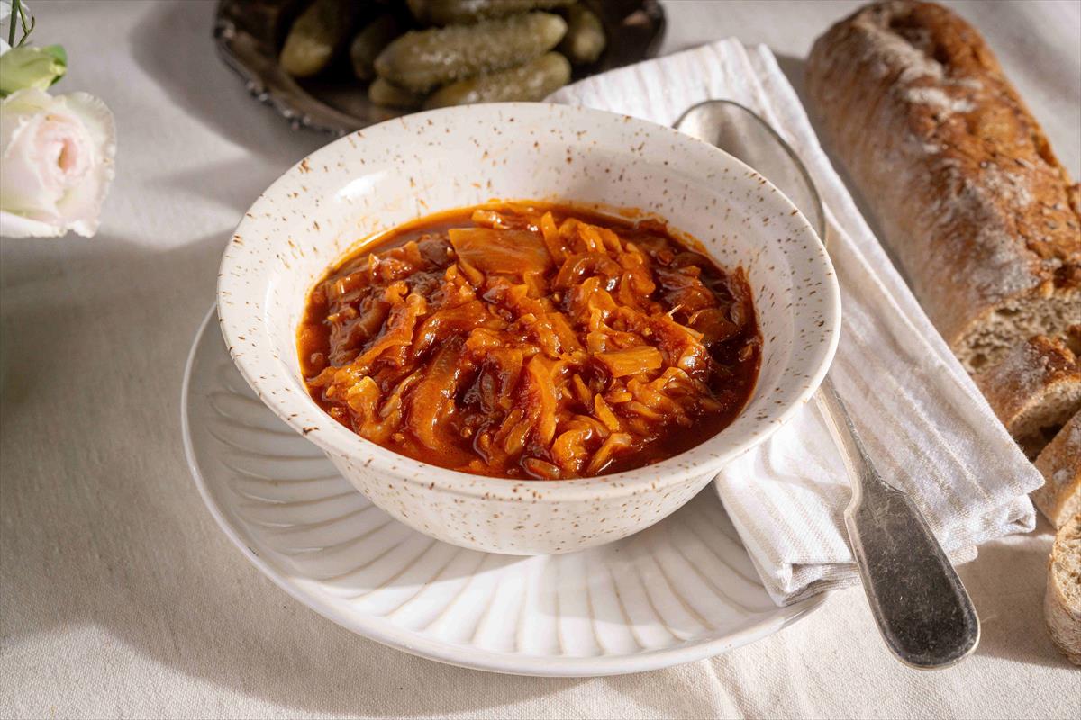 Tomato Steamed Cabbage