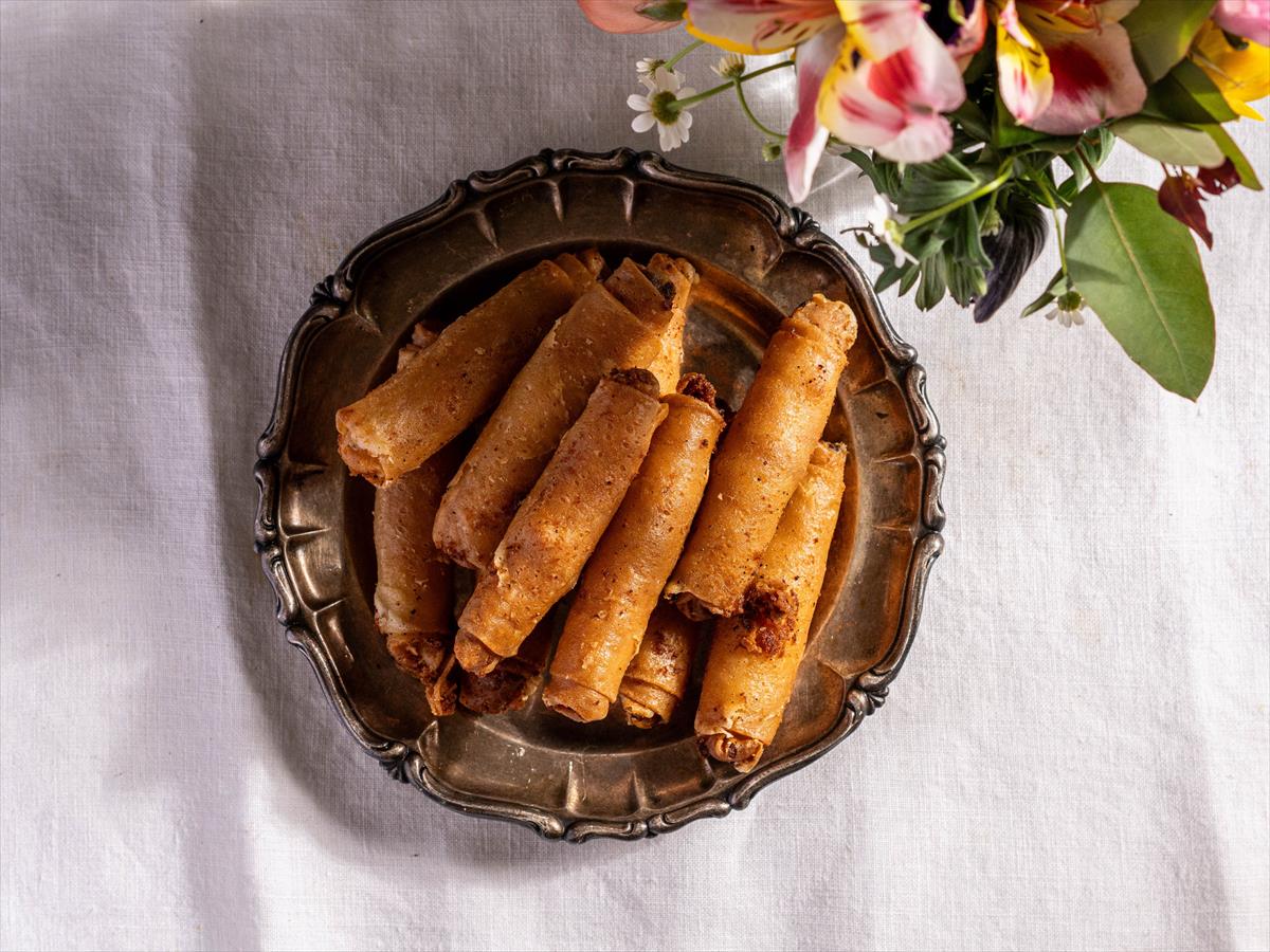 Potato-Filled Cigars