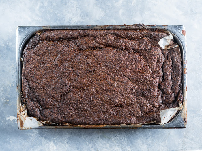 Giant Kiddush Pan of Potato Kugel