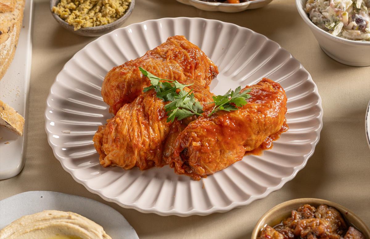 Pareve Stuffed Cabbage