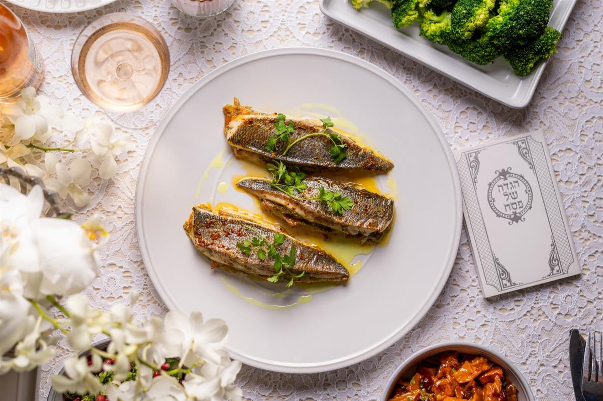 פילה דניס בלימון ושמן זית