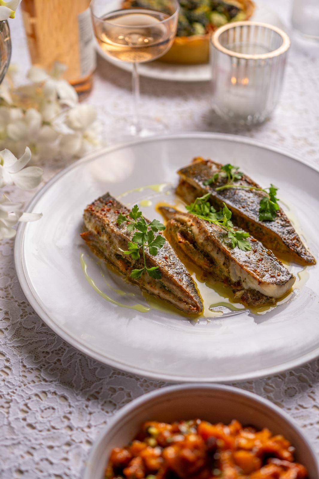 פילה דניס בלימון ושמן זית