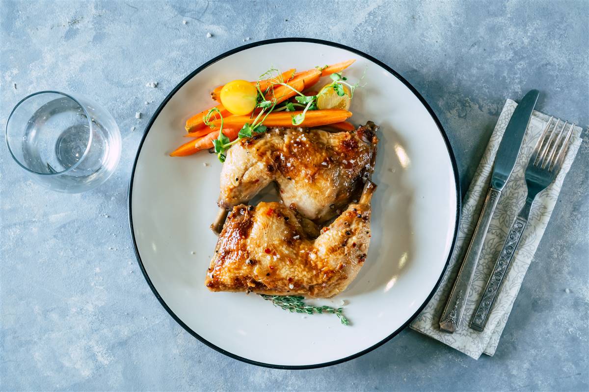 כרעים עוף בשום ודבש