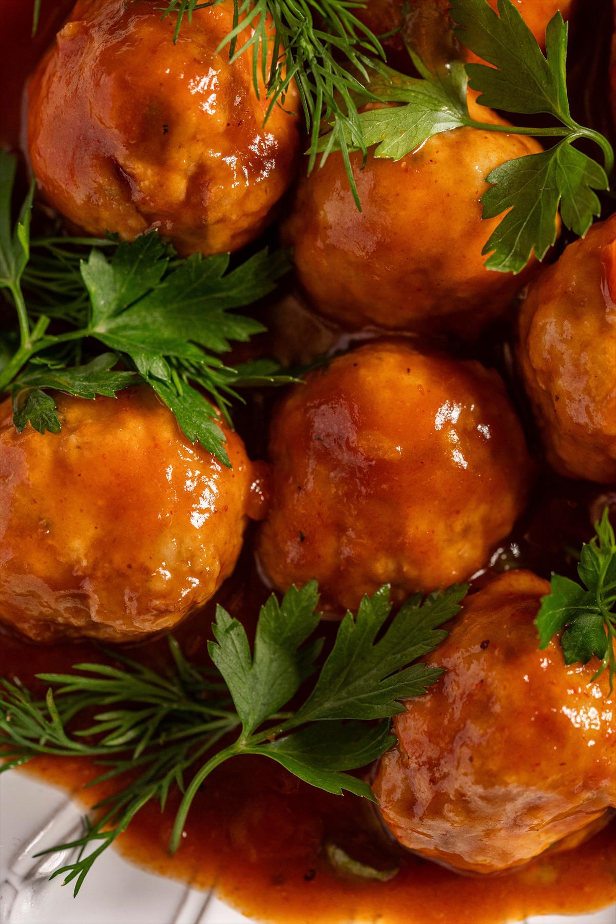 Chicken Meatballs in Rich Broth