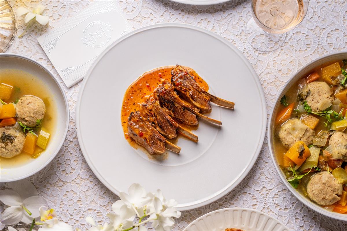 Lamb Ossobuco with Demi-Glace