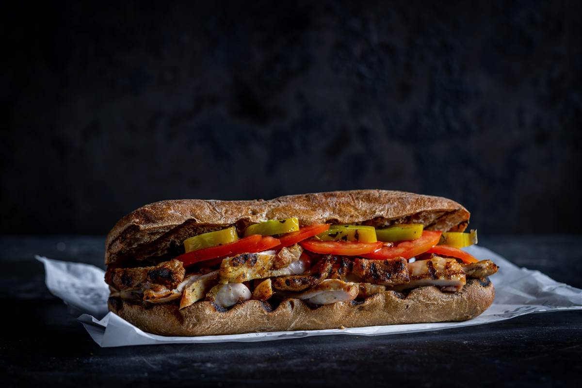 Tender Chicken Thigh (Pargit) Sandwich