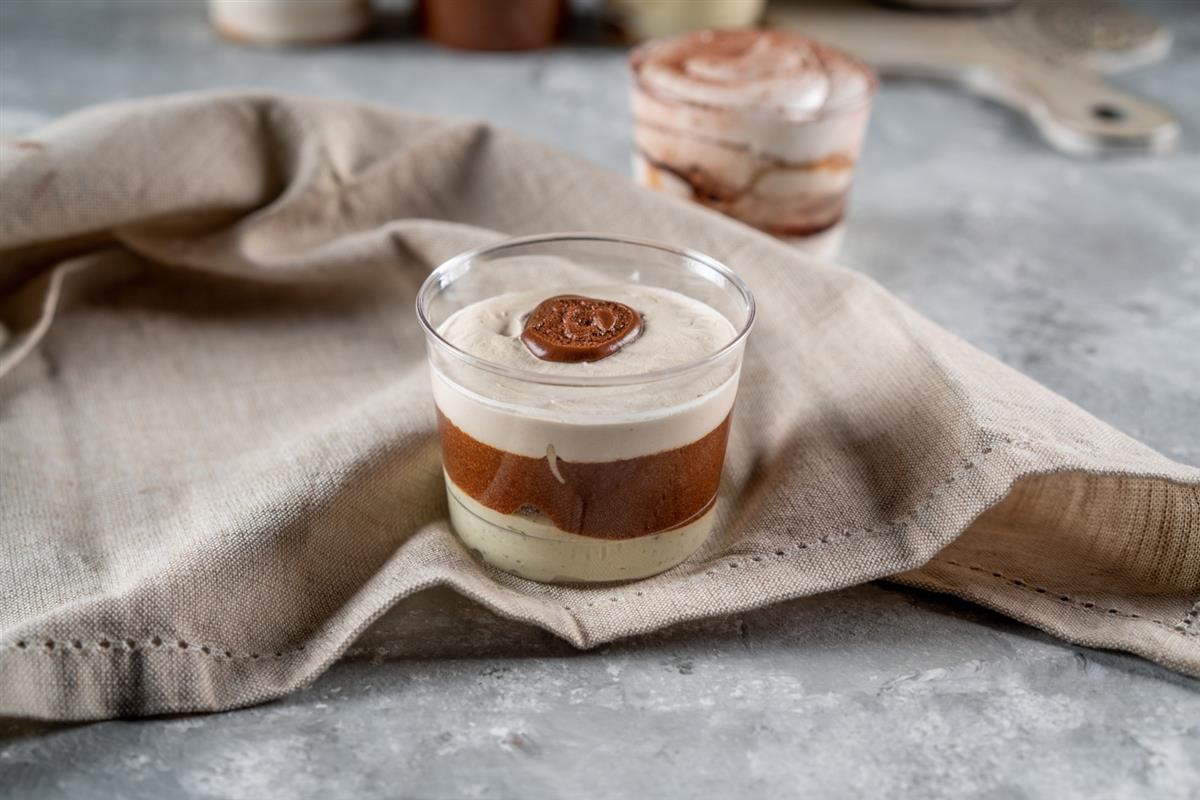 Individual Tricolor Mousse