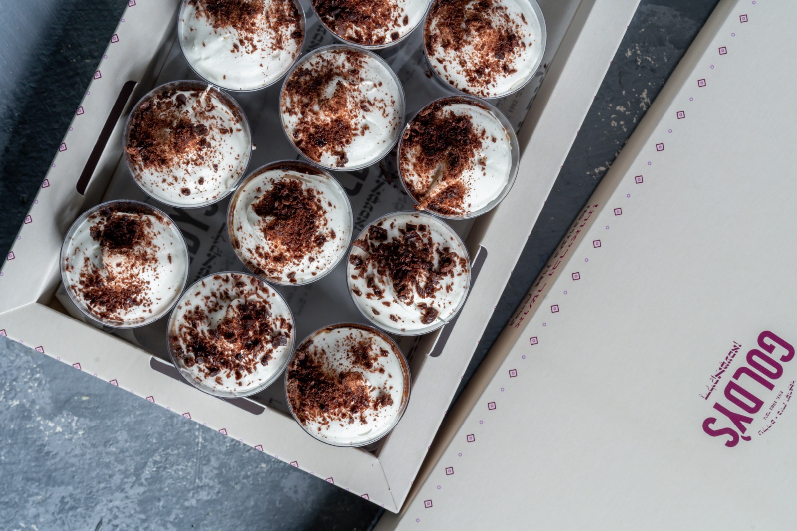 Mini Chocolate Mousse Platter