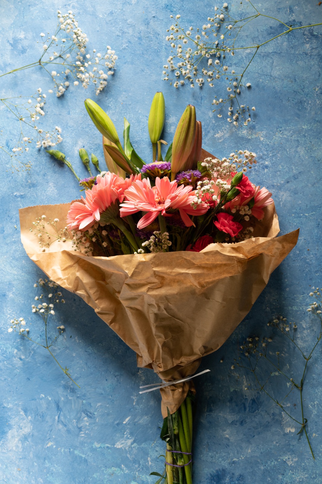 Elegant Seasonal Flower Bouquet