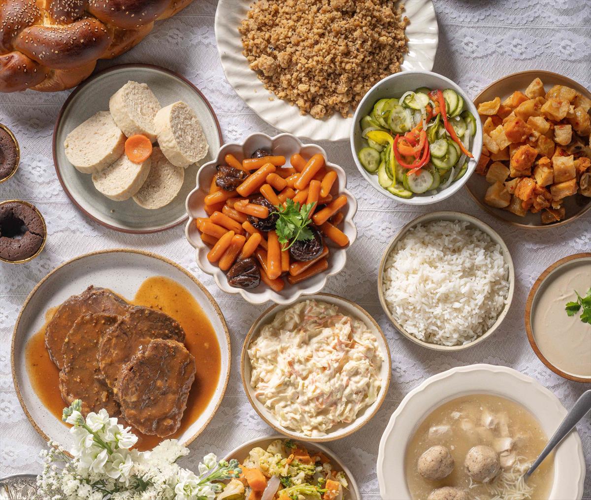 Bubby Rochele’s Indulgent  Erev Shabbos Meal For Two