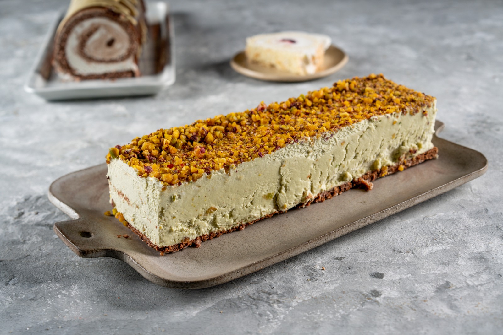 Pistachio Mousse Cake
