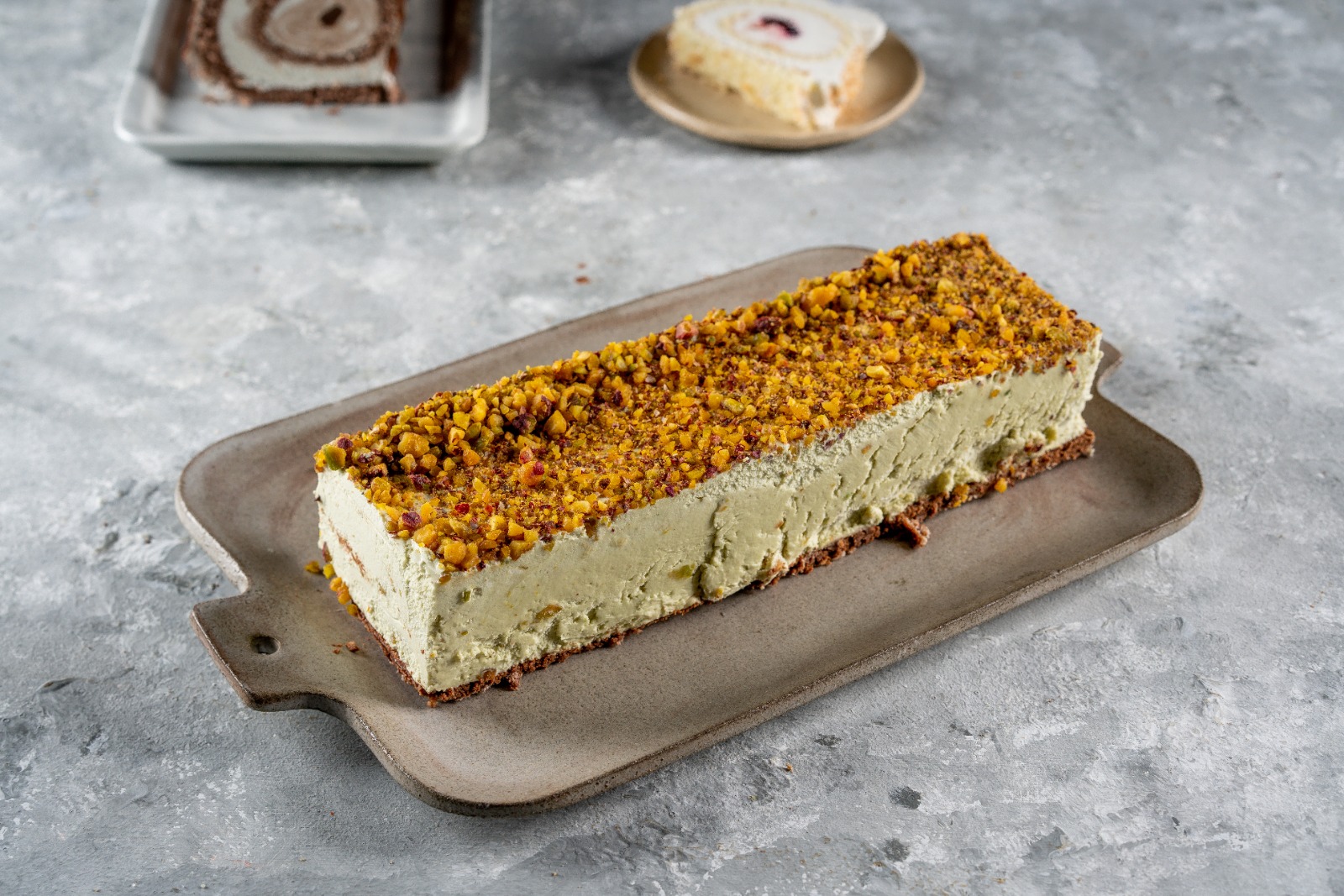 עוגת מוס פיסטוק