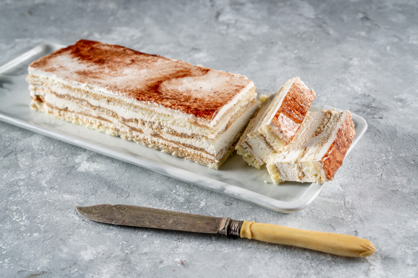 שכבות טירמיסו וגלזורה